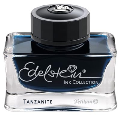 Pelikan FWI Fine-Writing 339226 Edelstein Ink Coll.tanzanite(bl-sw) 50ml 7,40 × 8,40 × 5,00 cm