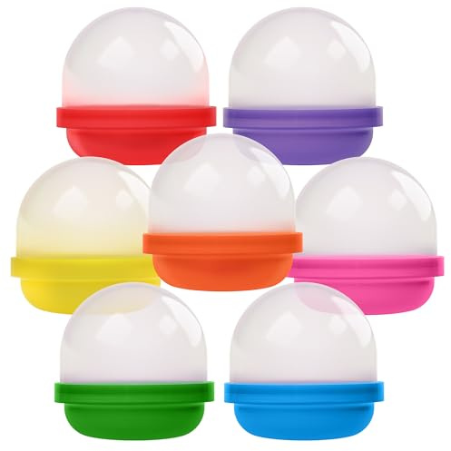 Capsule Vending Machine Translucent Acorn Capsules Empty 150 pcs 2 inch - Gumball Machine Capsules Bulk Party Favors Containers - Easter Basket Stuffers Gifts Pinata Stuffers DIY Craft Supplies