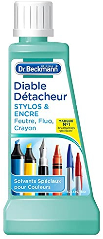 DR BECKMANN - Diable Détacheur Stylo Et Encre 50Ml - Lot De 4