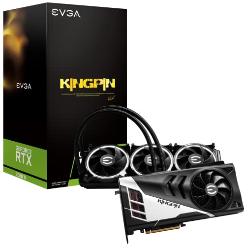 EVGA GeForce RTX 3090 Ti K,NGP,N Hybrid Gaming, 24G-P5-4998-KR, 24GB GDDR6X, iCX3, Hybrid Cooler, OLED Display, Backplate, Free eLeash ARGB