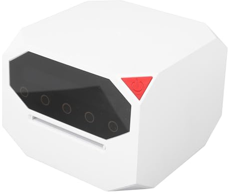 Yanmis Automatic Card Shuffler Dealer Machine, 1-2 Däck Support 8 Spelare, Inbyggda Spel, 360 °/180 ° Deal, 2500mAh Laddningsbart Kort Shuffler