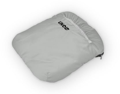 Unold 86037 Fußwärmekissen Grau kompatibel mit Unold Wärmi | Kuschelweiches Zubehör für Wärmflasche, weiches Material, angenehme Wärme, Fußwärmer ideal bei kalten Füße Zuhause und im Büro