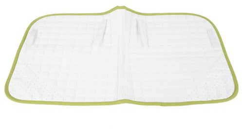 Horse Sadel Pad Seat Saver Cushion Gasväv Bomull Vit Blå Svart Full (Vit)