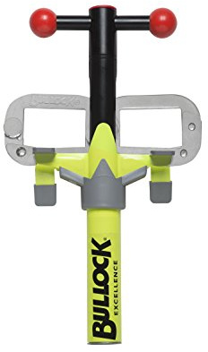 Bullock Excellence Modello W, Antifurto Meccanico per Auto con Cambio Manuale, Protezione Massima, Acciaio Carbonitrurato, Resistente e Facile da Installare, Sistema Blocca Pedale + Manometro