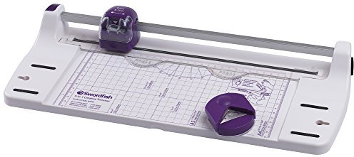 Swordfish A4 5-in-1 Creative Paper Trimmer for Straight Cuts, Wave Cuts, Perforations, Rounded Corners & Score-Lines [40343]