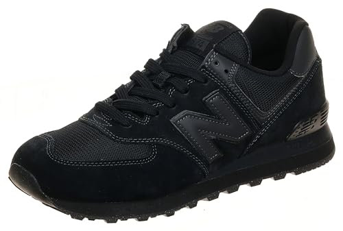 New Balance 574v3, Sneaker, Herren, Schwarz (Triple Black), 36 EU