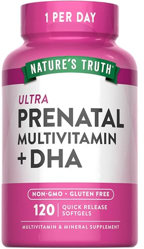 Nature's Truth Prenatal Vitamin for Women | 120 Softgels