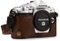 MegaGear Olympus OM-D E-M10 Mark II - Custodia in pelle per fotocamera, colore: Marrone, Marrone, Custodia per fotocamera