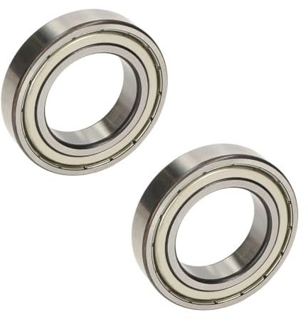 HeyNana - Rodamientos 608-ZZ de Bolas, 8x22x7mm, Acero Cromado Sellado, Pack de 2 Unidades