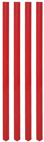TOMETURE Set di 4 bastoncini da taglio per taglierina a ghigliottina, lame di ricambio in plastica, striscia di base per macchina da taglio carta da 45 cm/17,7 pollici per forniture domestiche e per