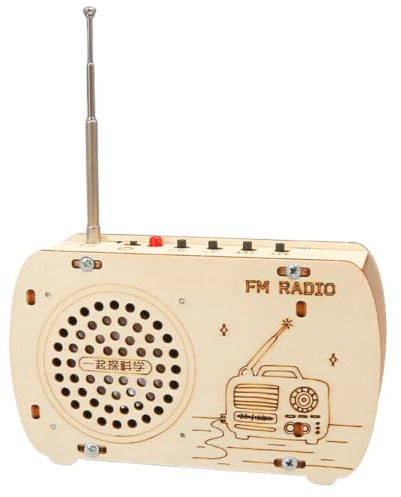 Hemgjord radiosats - ingen konstruktion av lödbräda, | Stötsäker och skyddande förstärkt akrylonitril-butadien-styrenfodral | Vetenskapsleksaker för pojkar och flickor