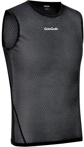 GripGrab Camiseta Interior Ciclismo Ultralight Pack 1 o 3 Uds Camiseta Tirantes Ciclismo Rejilla Segunda Piel Transpirable