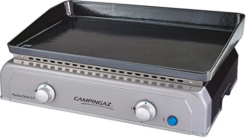 CAMPINGAZ Gaz Othello 2 X, 2 Brûleurs en Acier, Puissance 6 KW avec la Technologie Blue Flame