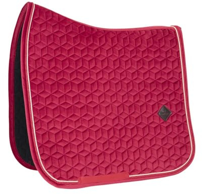 Kentucky Horsewear Tapis de Selle Full - Fuchsia - Velours - Dressage