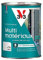 V33 Peinture extérieure multi-matériaux, Blanc satin 1,5L