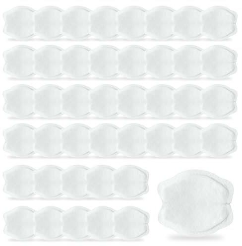 XJYHUE Einweg Stilleinlagen Ultradünn, 50 Stück Stilleinlagen saugfähiger Kern, komfortabel auslaufsicher, High Performance Einweg, Still-Einlagen leichte hochsaugfähige Still-BH-Einlagen, CM, Weiß