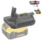 TPDL for Dyson V10 Vacuum for Dewalt Battery Adapter 18V Compatible with V10 Cordless Vacuum Cleaner Stick Cyclone, Absolute, Animal, Total Clean, SV12 Series(Adapter only)