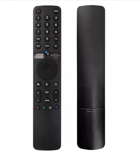 XMRM-19 Voice Fernbedienung für Xiaomi P1 Q1 Smart TV, Ersatz Fernbedienung mit Bluetooth und Sprachsteuerung für Xiaomi 32 43 55 Q1 55 75 Series Android Smart TV L32M6-6AEU L50M6-6AEU L55M6-6ESG
