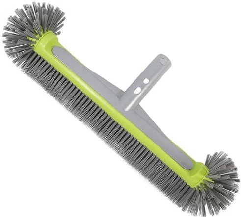 Poolrengöringssats poolrengöringsset 17,5 tums pool Spa rengöring Borsthuvud Duty Cleaner Kvast Böjt verktyg Poolborste