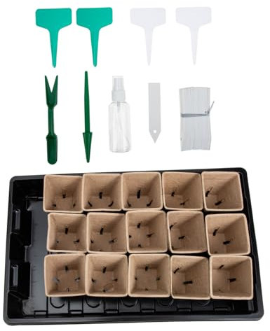 Gatuida 1set Vasi Per Contenitori Per Giardinaggio Per Semenzai e Trapianti Per Coltivazione Ed