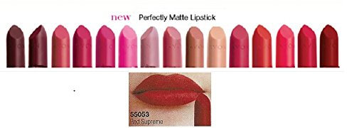 Avon True Colour Perfectly Matte Lipstick - RED SUPREME by True Colour