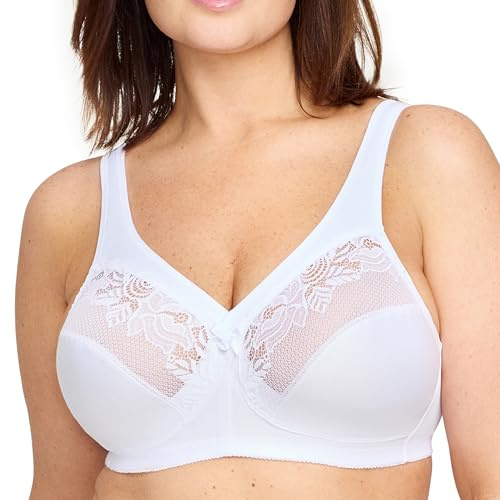 Glamorise - Reggiseno Donna, Bianco (White) Taglia del produttore: 38DD