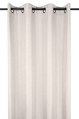 Lovely CASA R68538001 - Tenda con occhielli, in poliestere, lino, 260 x 140 cm