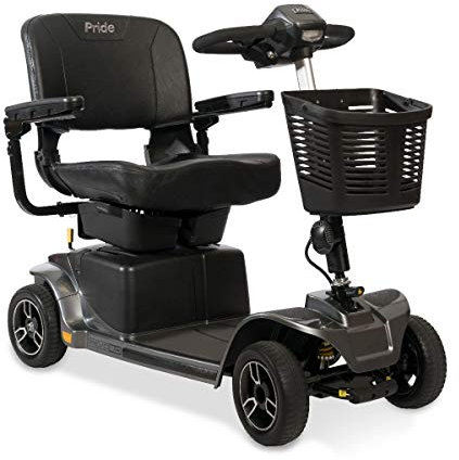 Pride Mobility Revo 2.0 Rugged Mobility Scooter – Heavy-Duty 4-Wheel Scooter – Portable for Adults (Grey)