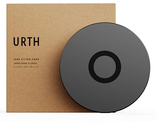 Urth 49mm Metal Lens Filter Caps — Durable Protective Cover for Camera Lens Filters with Precision Fit