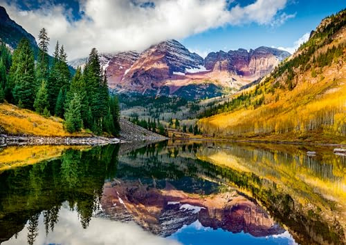 Ravensburger-Puzzle 1000p-Aspen, Colorado (Highlights)-Adultes & enfants-Des 14 ans-Puzzle de qualité supérieure-12000255