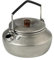 Thous Winds 0.6 Liter Lightweight Stainless Steel Camping Kettle Portable Camp Tea Pot, Outdoor Campfire Use, Retro Silver