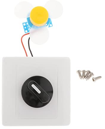 LED Light Busy Board Life Skill Educational Toy for Age 3+ 3 Speed Fan