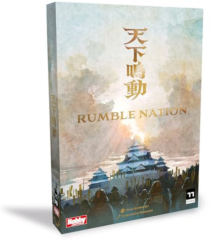 Hobby Japan Rumble Nation, Brettspiel, ab 10 Jahren, 2–4 Spieler, 30 Minuten Spieldauer