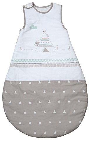 roba Gigoteuse Bébé Ourson Indibär - 90 cm - Toutes Saisons - Sac de Couchage Unisex - Coton Respirant