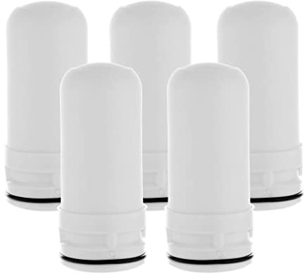 Baoblaze 5 / Confezione Cartuccia di Filtro per Acqua di Rubinetto in Ceramica per Uso Domestico per Cucina Domestica