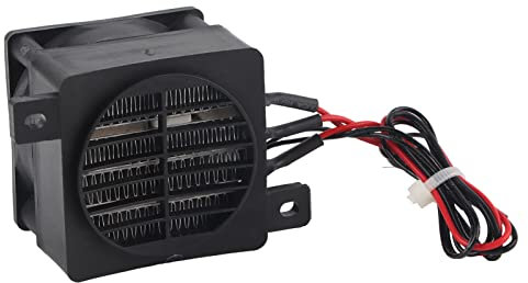 Risegun PTC Heizelement 220V, 300W Elektrischer Heizlüfter Konstanter Temperatur Keramik Lufterhitzer PTC-Heizung mit Lüfter für Ventilatoren Luftbefeuchter Klimaanlage