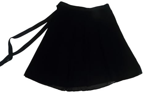 Damen Ballettrock Wickelrock,Chiffon Tanz Rock-HEI