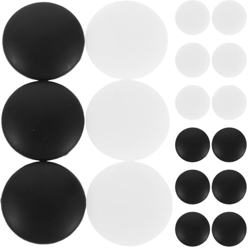 SUPVOX Pierres De Go en Plastique 2,2 Cm 361 Pièces pour Joueurs De Go Jeu Scolaire Et Tournoi Portables pour Parties chez Soi Voyage