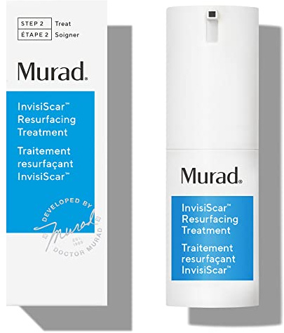 Murad InvisiScar Resurfacing Treatment zur Reduzierung des Aussehens von Pickelmalen, Narben und dunklen Flecken, 15ml