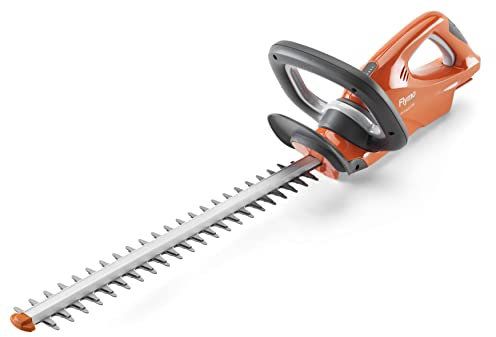 Flymo 18V EasiCut 450 Cordless Hedge Trimmer – Without Battery, 45cm cutting width, 16mm blade gap, lightweight and balanced, 270° wrap around handle, POWER FOR ALL Alliance