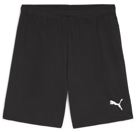 PUMA Unisex Teamgoal Jr Strick Shorts, Puma Black-puma Weiß, 128 EU
