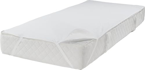 Erwin Müller Matratzenauflage Gera wasserdicht/kochfest Frottee weiß Größe 90x200 cm