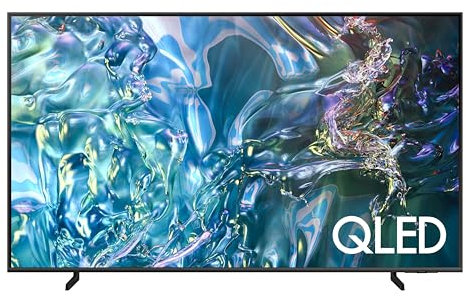 Samsung QLED 4K Q60D 50 Zoll Fernseher Mit Quantum Prozessor Lite, 100% Farbvolumen, Upscaling, Tizen OS, Smart TV, 50Q60D [2024]