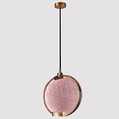 Lámpara de techo , Lámpara colgante industrial LED, lámpara colgante con pantalla de vidrio, lámpara colgante ajustable, luminaria de suspensión de techo for cafetería, bar, dormitorio, cocina, comedo