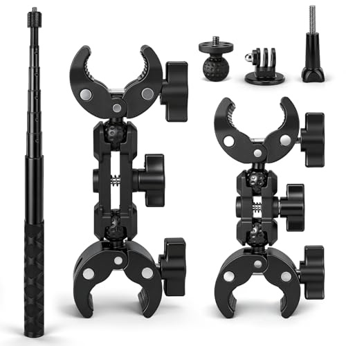 Soporte para Moto Insta 360 X5 X4 X3 GoPro Hero 13 12 dji Osmo Pocket 3/4