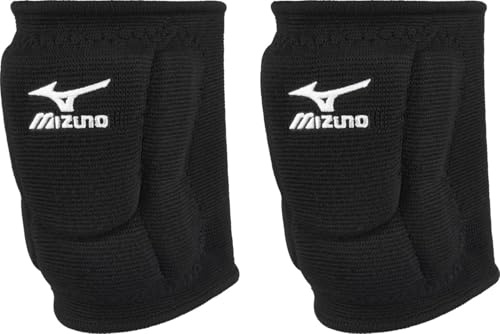 Mizuno LR6 Volleyboll Knäskydd, Svart, Small