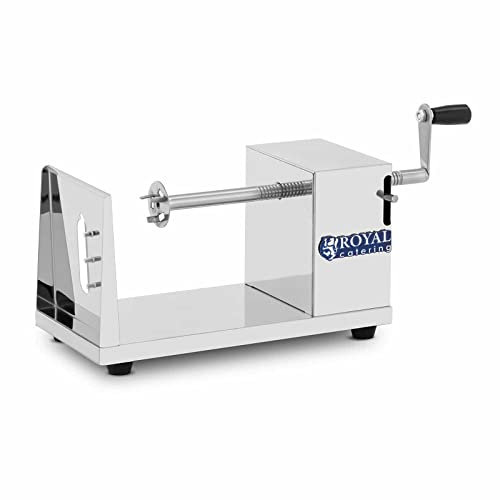 Royal Catering - RCKS-2 - Taglia patate a spirale - Piedini antiscivolo