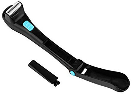 ULTNICE Elektrischer Rückenrasierer für die Haarentfernung (schwarz)