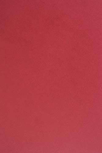 Netuno 100x cartoncino colorato rosso scuro formato A4 21 x 29,7 cm 210g Sirio Color Cherry cartoncini colorati da stampare carta spessa elegante A4 rossa per lavoretti natalizi inviti partecipazioni