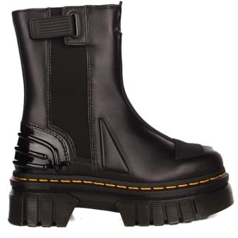 Dr. Martens Damen 30973001 Boots, Black Nappa Lux Black Ajax Black Soft Patent Pu, 39 EU